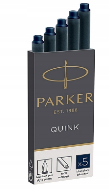 

Parker Naboje do pióra długie 5 szt. granatowe