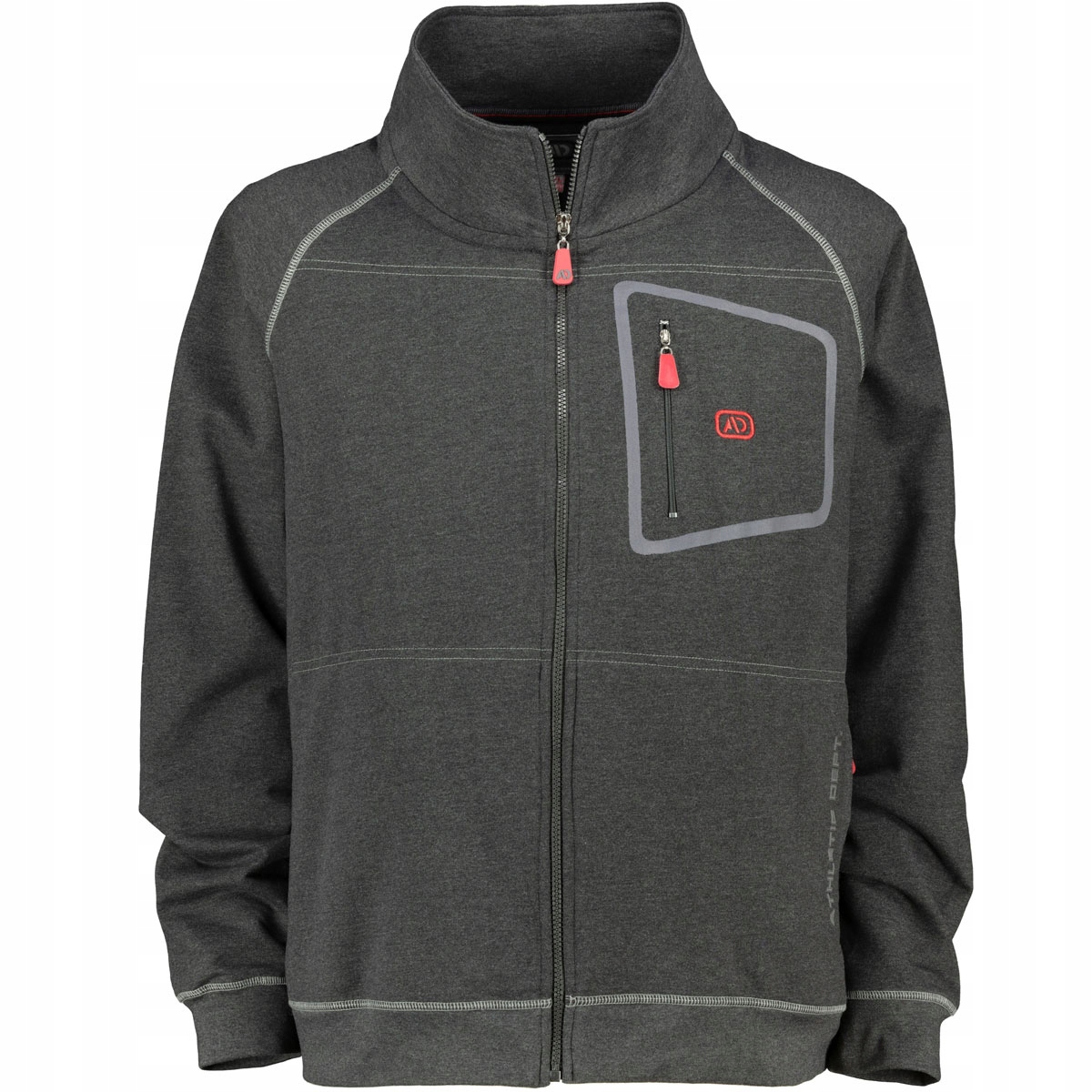 Adamo Rozepínací Mikina Teplákovka Velké Velikosti 2XL 148 CM