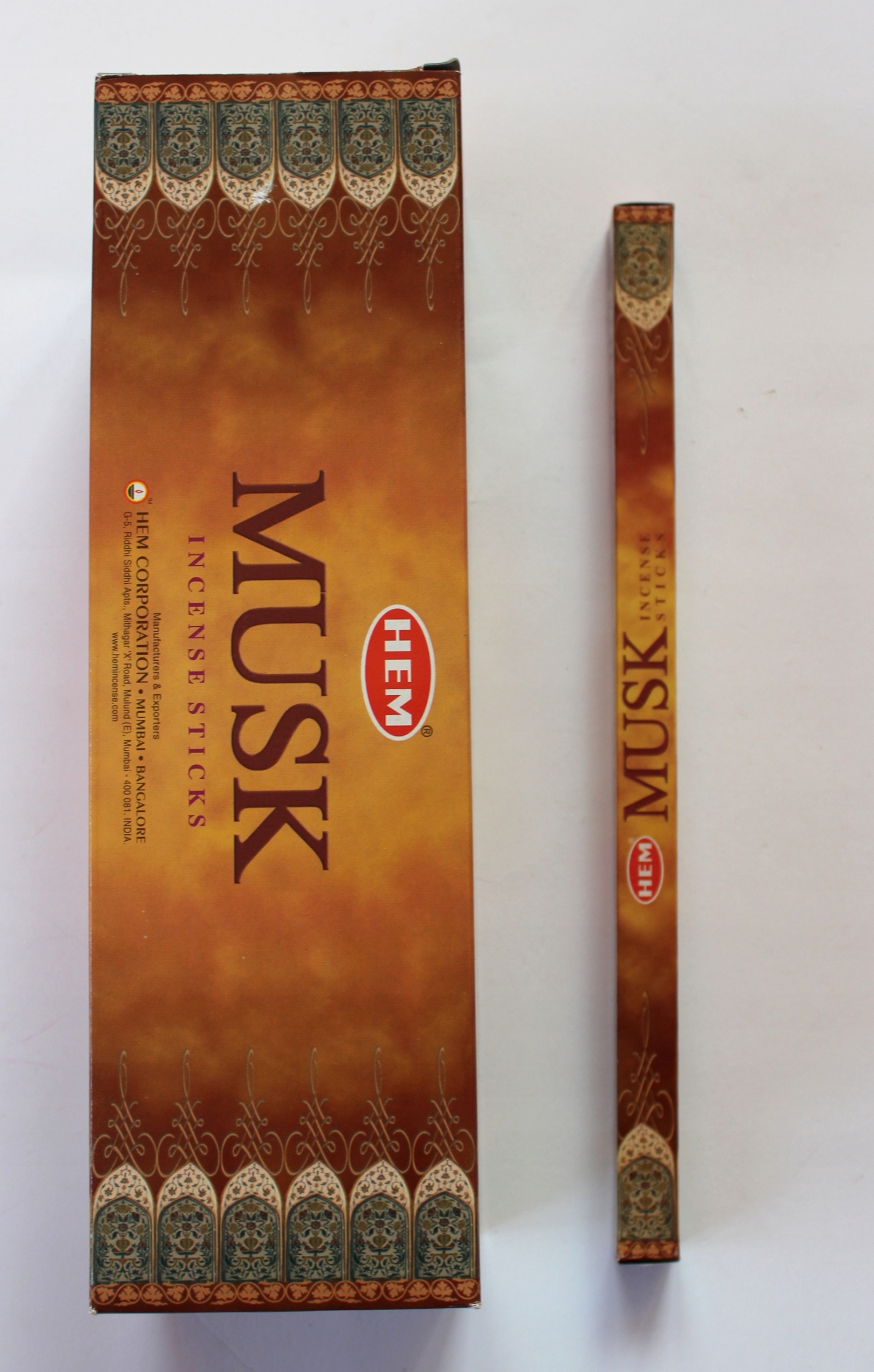 KADZIDEŁKA HEM BRĄZOWE PIŻMO 8sztuk /R25/