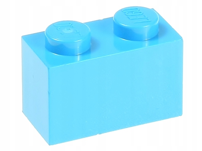 

Lego Klocek zwykły 1x2 3004 lazurowy średni 2 szt.