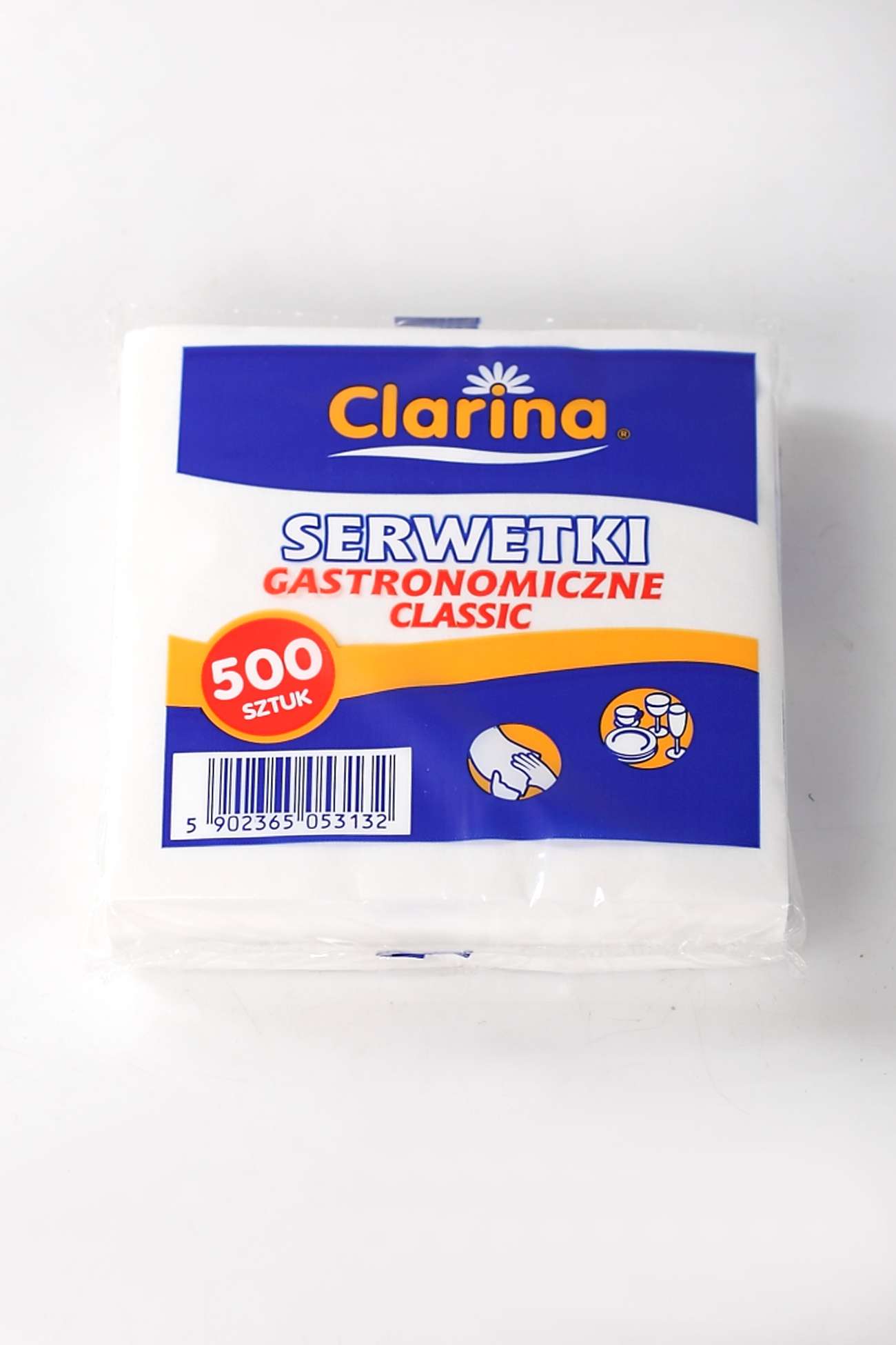 

Clarina Serwetki Gastronomiczne 500SZT 15x15cm!