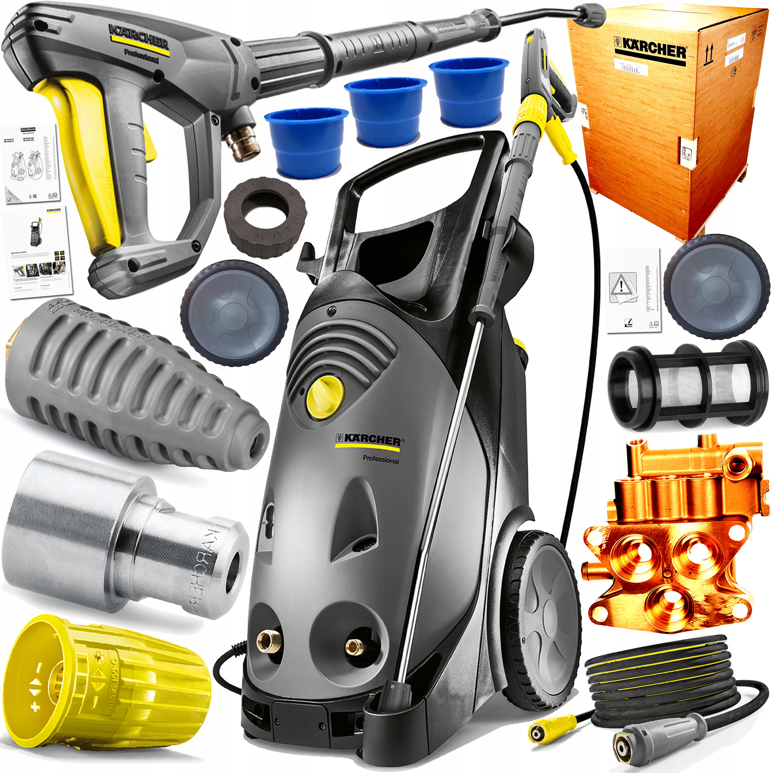 

Karcher Hd 10/25-4S Plus Myjka Ciśnieniowa 250 Bar