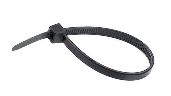 

opaska kablowa zaciskowa 4,8x160mm czarna 10szt