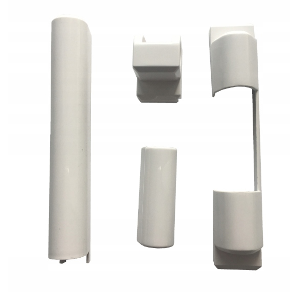 AUBI OSŁONKI DO OKIEN NA ZAWIASY BIAŁE