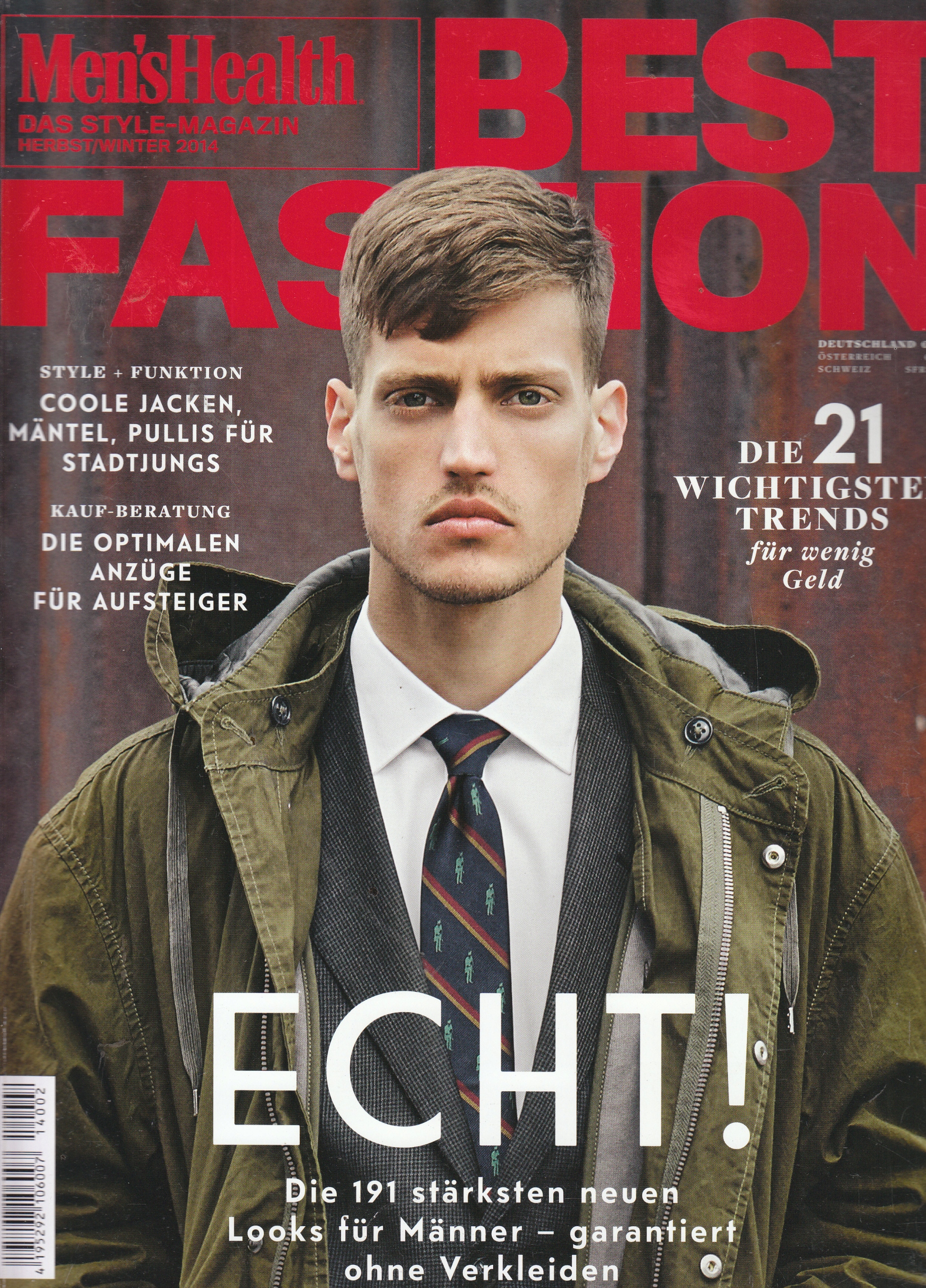 MEN'S HEALTH-BEST FASHION winter 2014