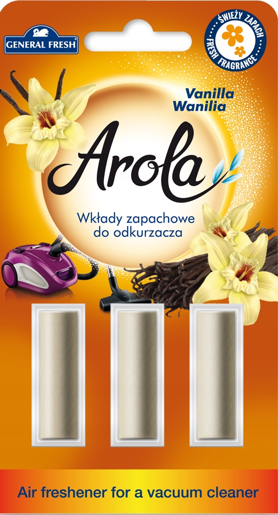 

General Fresh Wkłady zapachowe odkurzacz wanilia