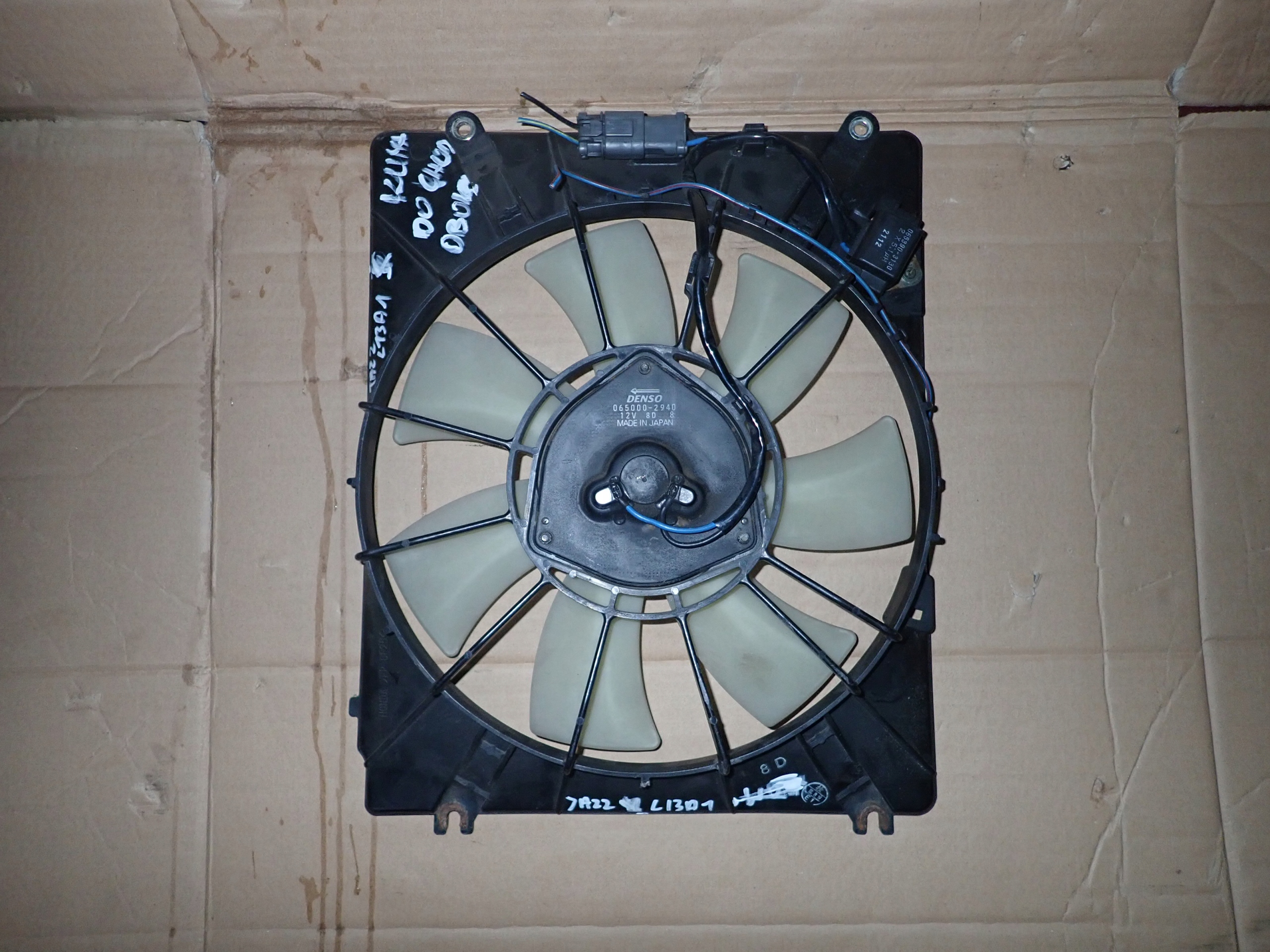 HONDA JAZZ II 1,2 1,3 03-ВЕНТИЛЯТОР КОНДИЦІОНЕРА