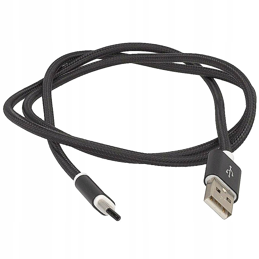 

Kabel Usb-c Typ C Mocny Pleciony 1 Metr Ładowarka