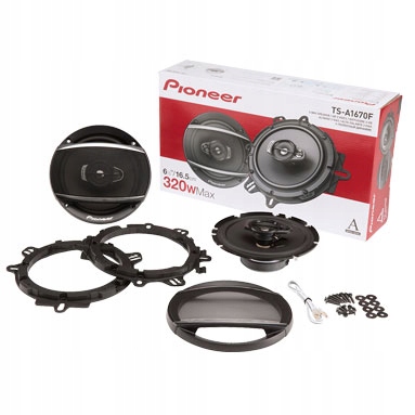PIONEER TS-A1670F GŁOŚNIKI FORD FOCUS C-MAX FIESTA EAN (GTIN) 884938409711
