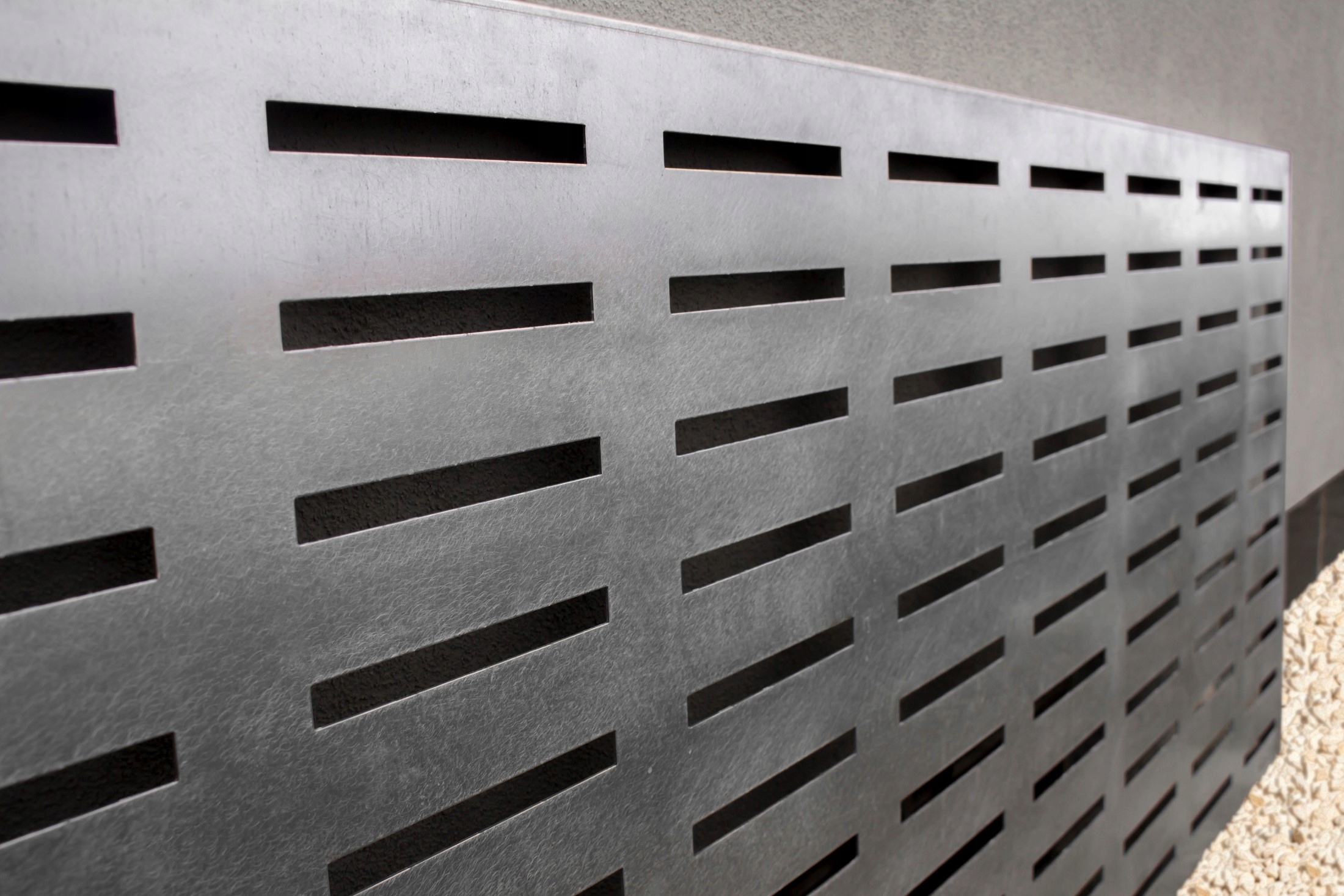 Panele perforowane ocynk do ogrodzeń modułowych Marka inna