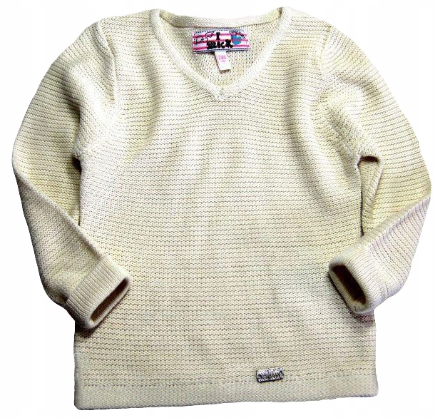 

Complices * Kremowy Sweter z Mankietami * 116