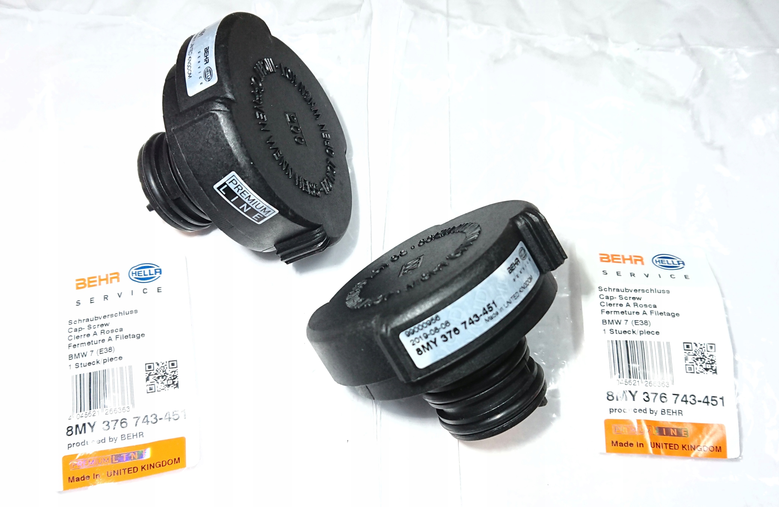 

Behr Korek Chłodnicy Bmw E36 E46 E39 F10 E38 F65