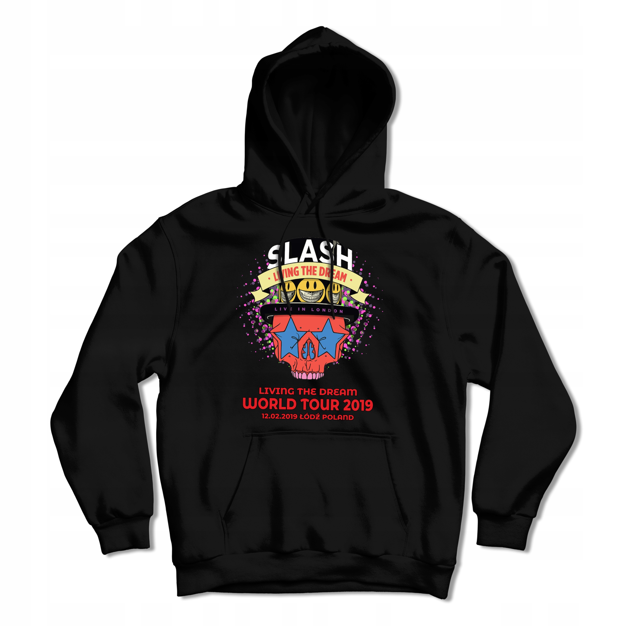 

Bluza z kapturem Slash Koncert Tour 2019 Łódź