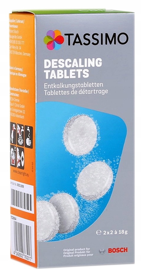 

Bosch Tabletki Odkamieniające Tassimo TCZ6004