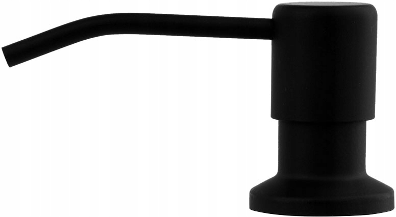 DOZOWNIK DO PŁYNU MYDŁA ZLEWOZMYWAK CZARNY MAT Kolor pompki czarny