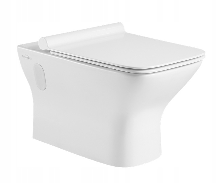 MISKA WC DESKA DUROPLAST WOLNOOPADAJĄCA cubic