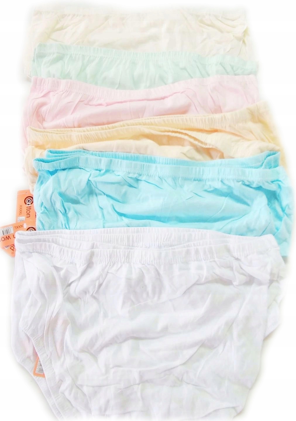 FIGI MAJTKI DAMSKIE BAWEŁNA 100% szt.12 HURT r.XL