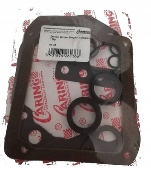 FIAT 126p MALUCH USZCZELKI SKRZYNI BIEGÓW USZCZELK