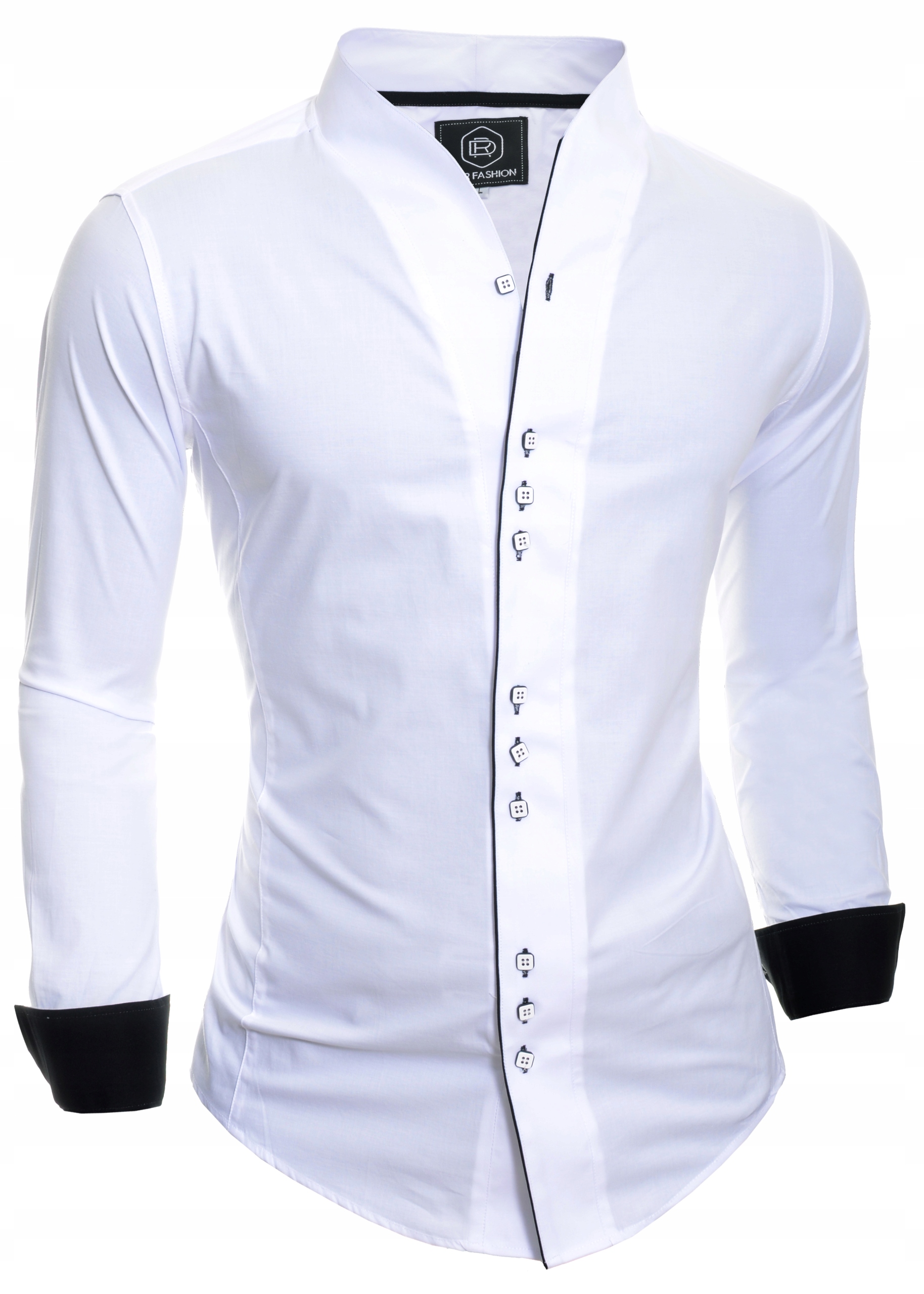 

Koszula Męska Prezent Stójka Elegance Comfort Slim