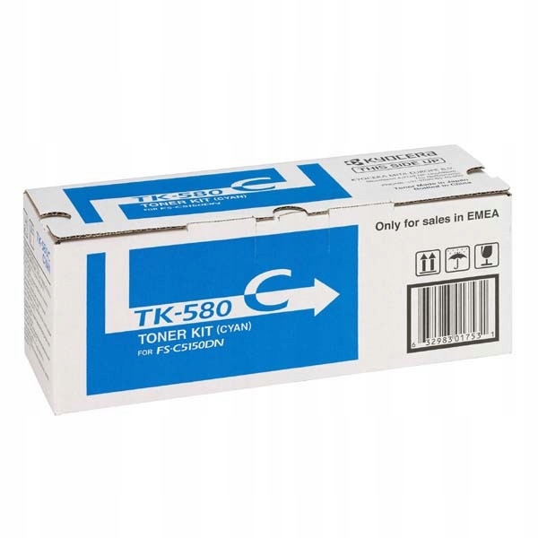 Toner Kyocera TK-580C 1T02KTCNL0 modrý (cyan)