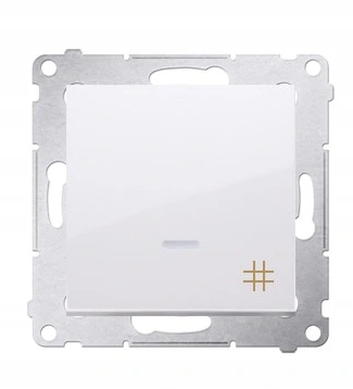 

Simon 54 łącznik krzyżowy Led biały DW7L.01/11