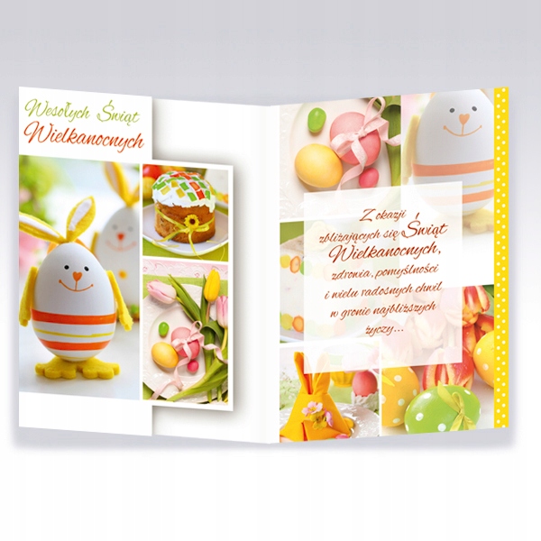 KARNET KARTKA ŚWIĄTECZNA WIELKANOC + KOPERTA EAN (GTIN) 5908312144700