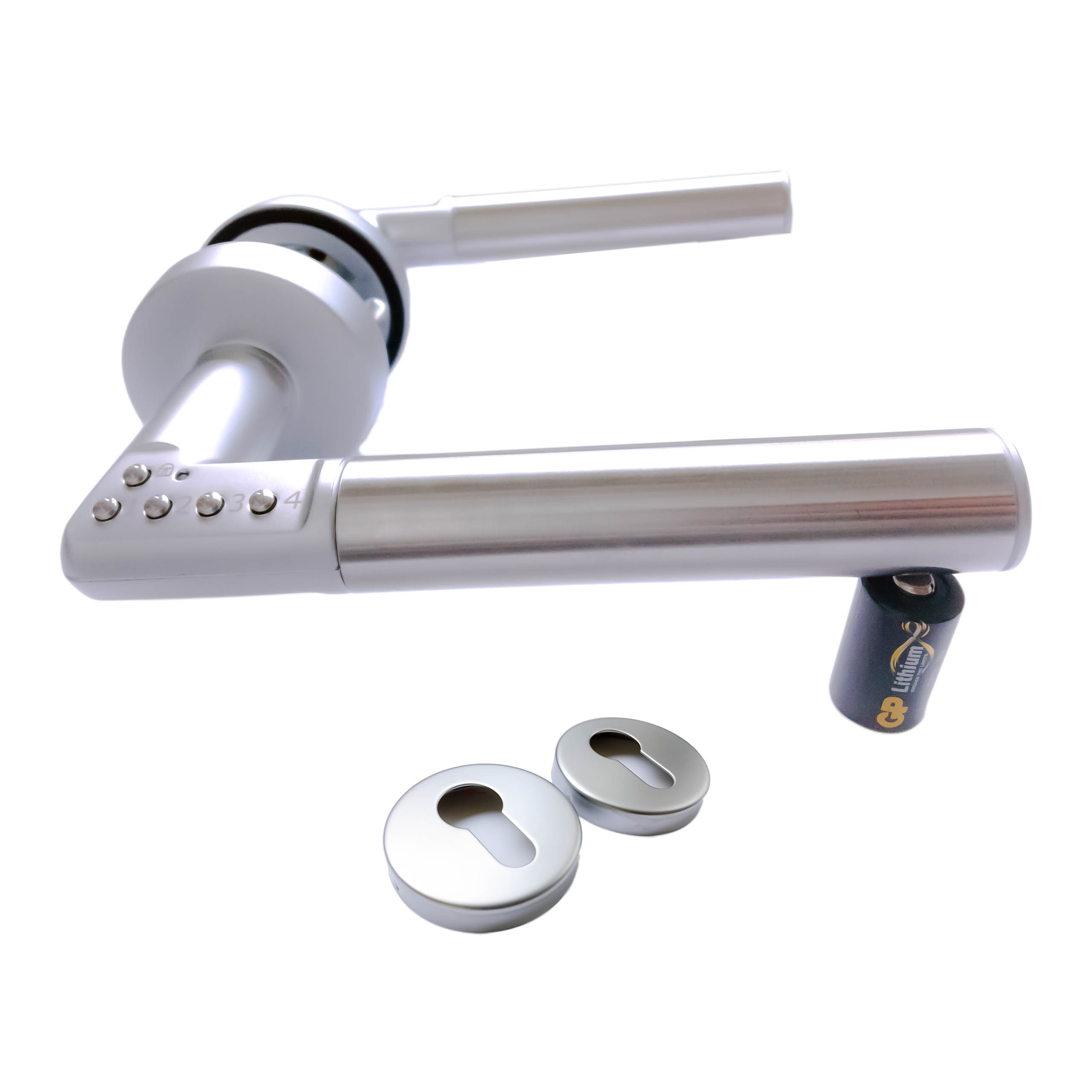 Klamka kodowa elektroniczna Assa Abloy 8812 prawa