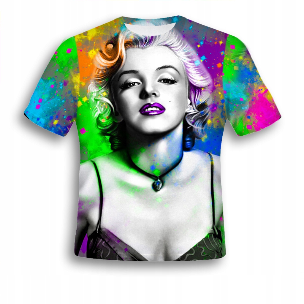 

Koszulka Fulprint Marilyn XXL Yoga T-shirty Fit