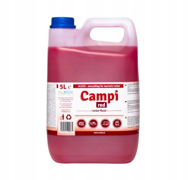 

Płyn Do Toalet Turystycznych Do Spłuczki Red 5L
