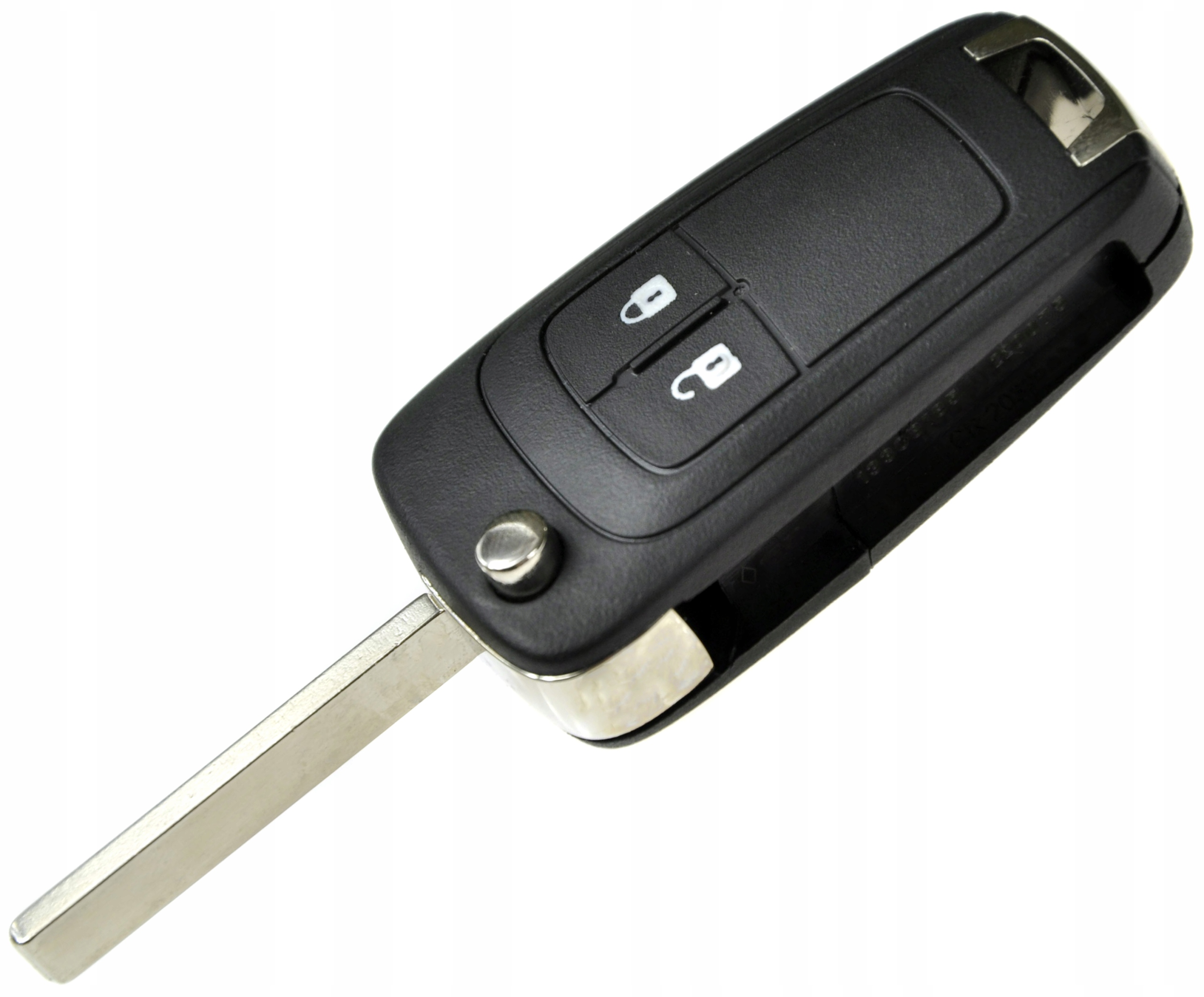 Télécommande Clé Compatible Avec Opel Mokka Insignia Astra Corsa Zafira Adam Chevrolet Aveo Cruze Captiva Spark Circuit électronique 433 MHz Puce Transpondeur Remplacement Dupliqué (3 Touches