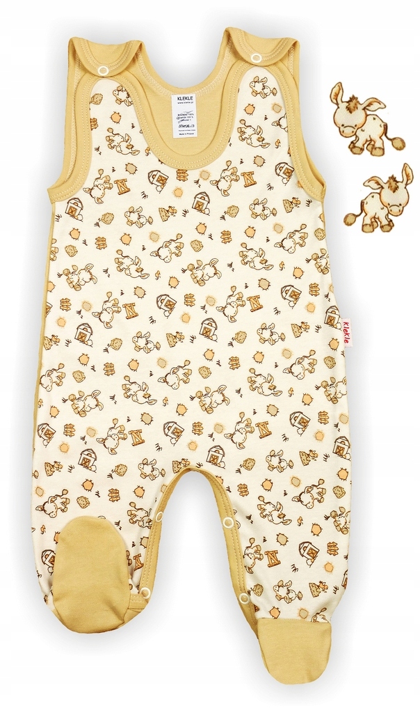 ŚPIOCHY śpioszki ROZPINANE DUŻO WZORÓW, 56 KLEKLE Wiek dziecka 0 +