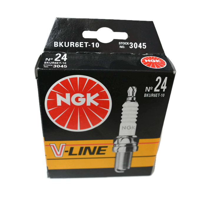 4x ŚWIECE ZAPŁONOWE NGK BKUR6ET-10 V-LINE 24 VL24 3045 KPL 3045 za 88 ...