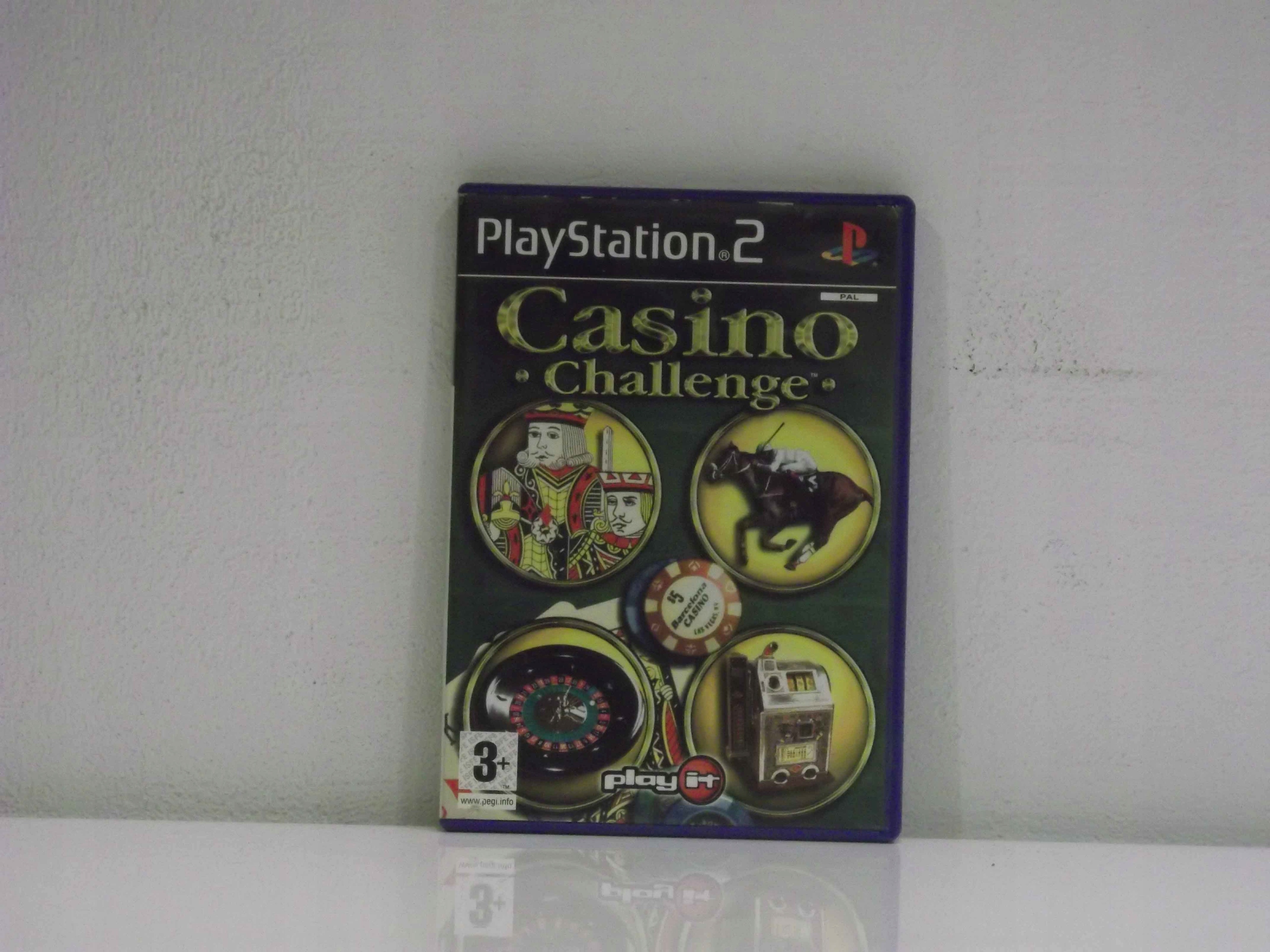 CASINO CHALLENGE PS2 Platforma Sony PlayStation 2 (PS2)