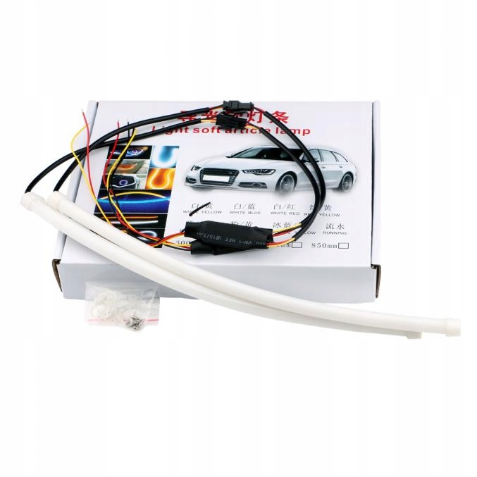 ŚWIATŁA DZIENNE LED DRL PŁYWAJĄCY KIERUNKOWSKAZ 60