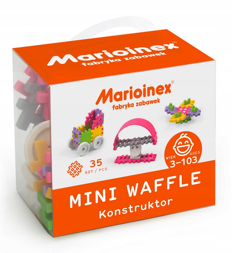 

Klocki Mini Wafle 35 Konstruktor Dziewczynka