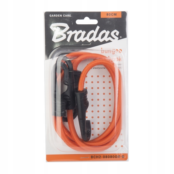 

Guma z hakiem Pcv linka do mocowania 80cm x 2szt