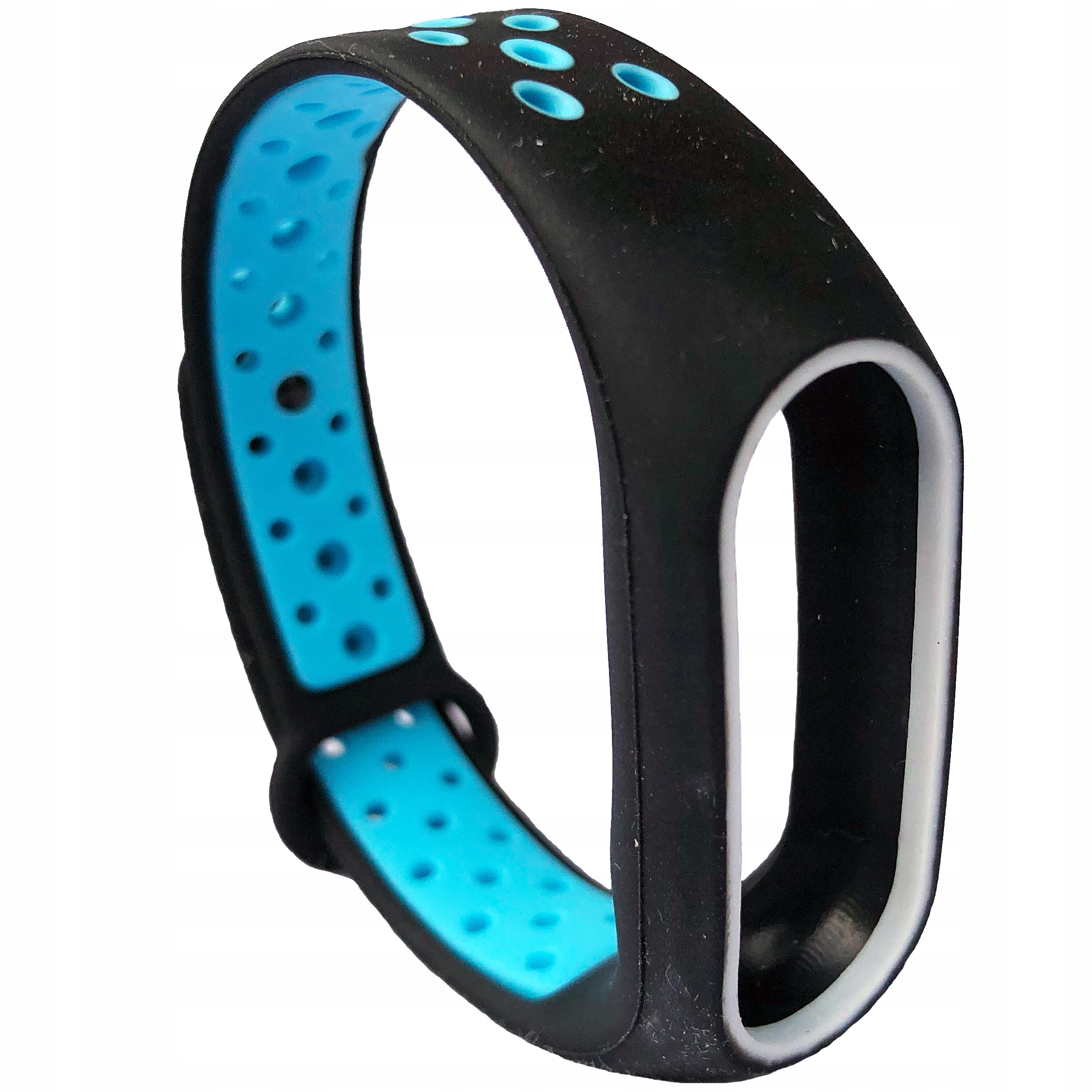 

Xiaomi MI BAND2 opaska zamienna Czarno-błękitna