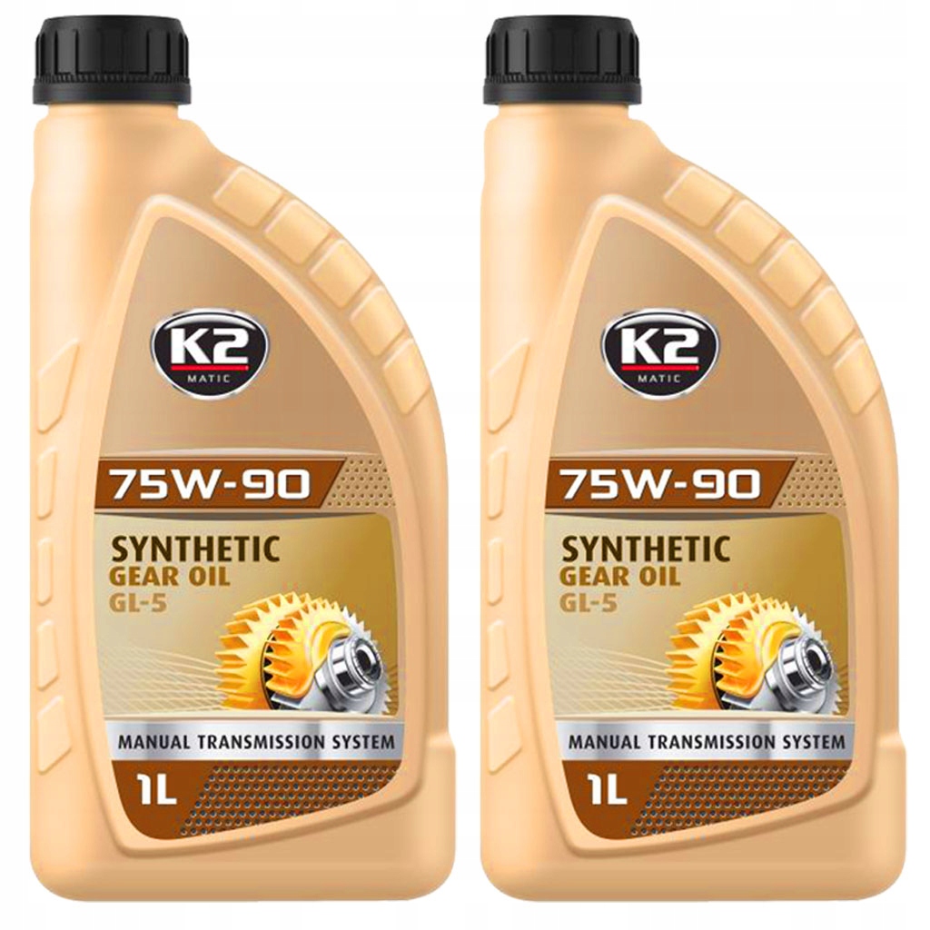 

K2 75W-90 GL5 Syntetyczny Olej Przekładniowy 2L