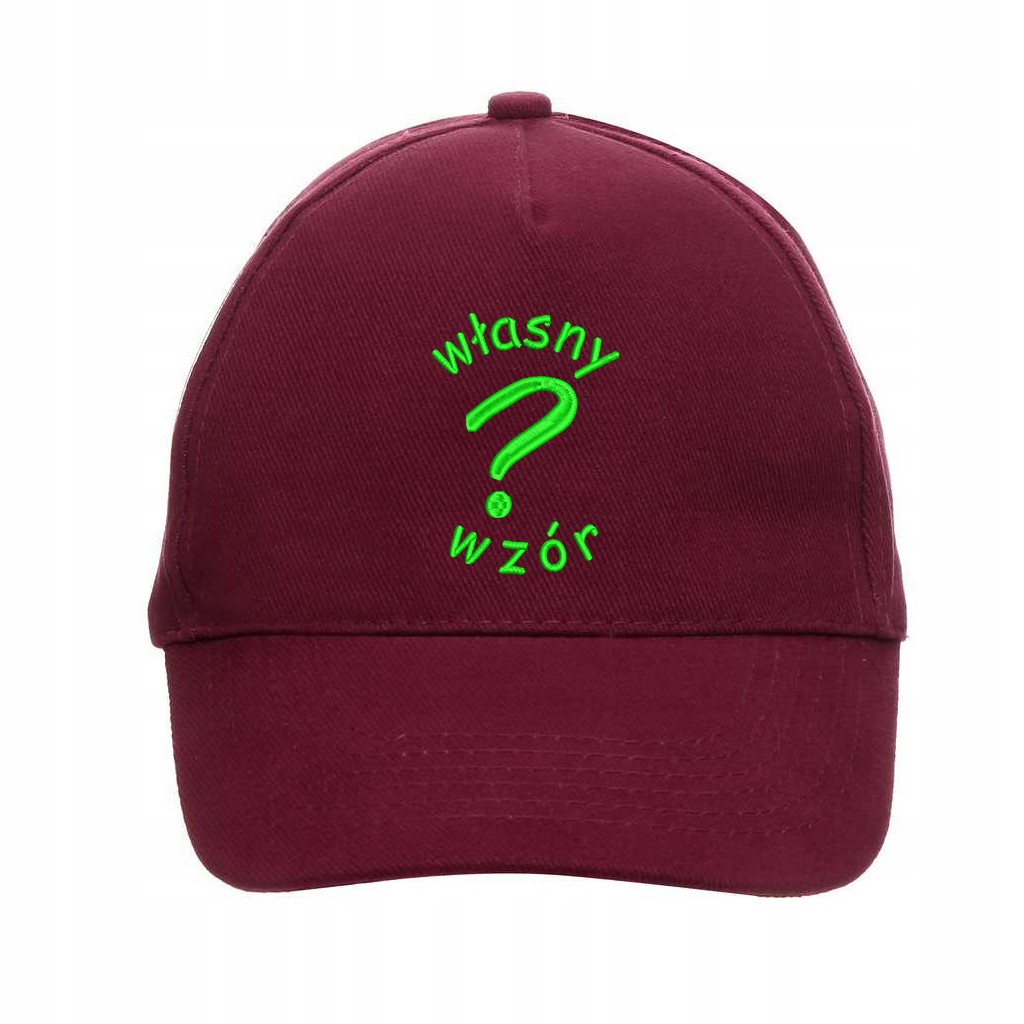 

Czapka z daszkiem, bejsbolówka, własne logo, haft