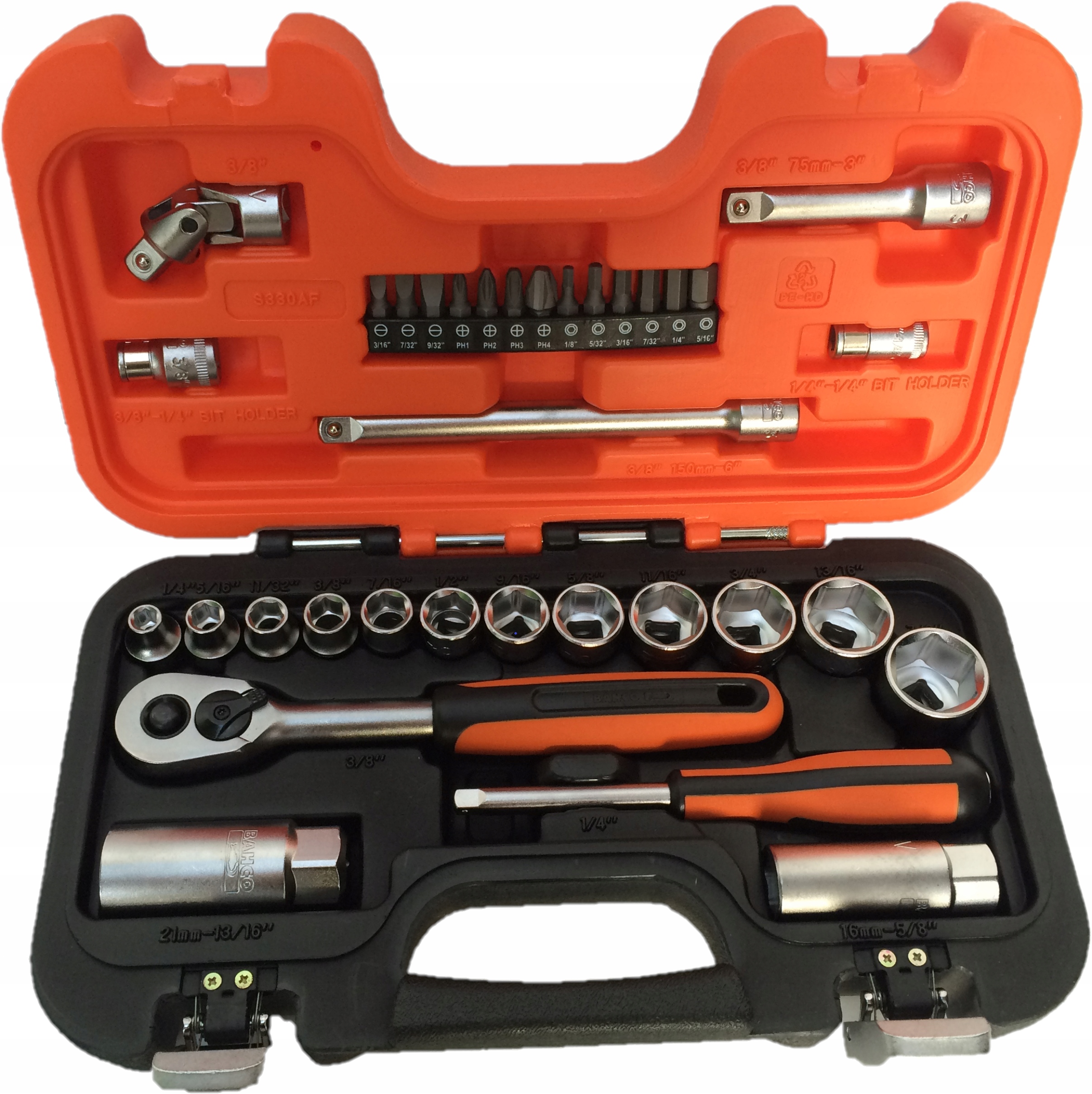 

Bahco klucze nasadowe nasadki calowe 1/4''-7/8''