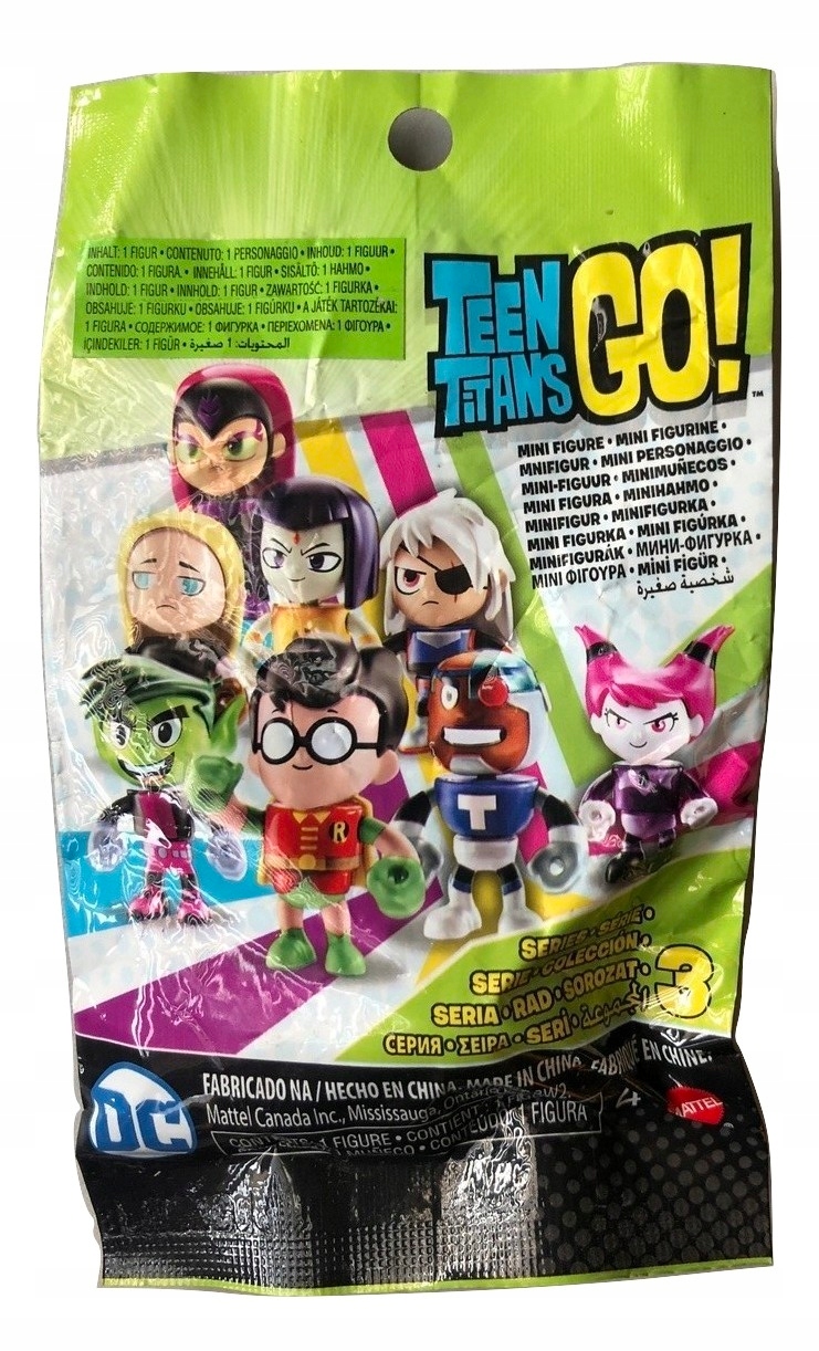 

Teen Titans Go Seria 3 saszetka niespodzianka