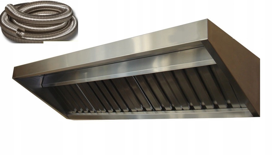 Gastronomický odsavač par S 200*60*40 Filtry Nový