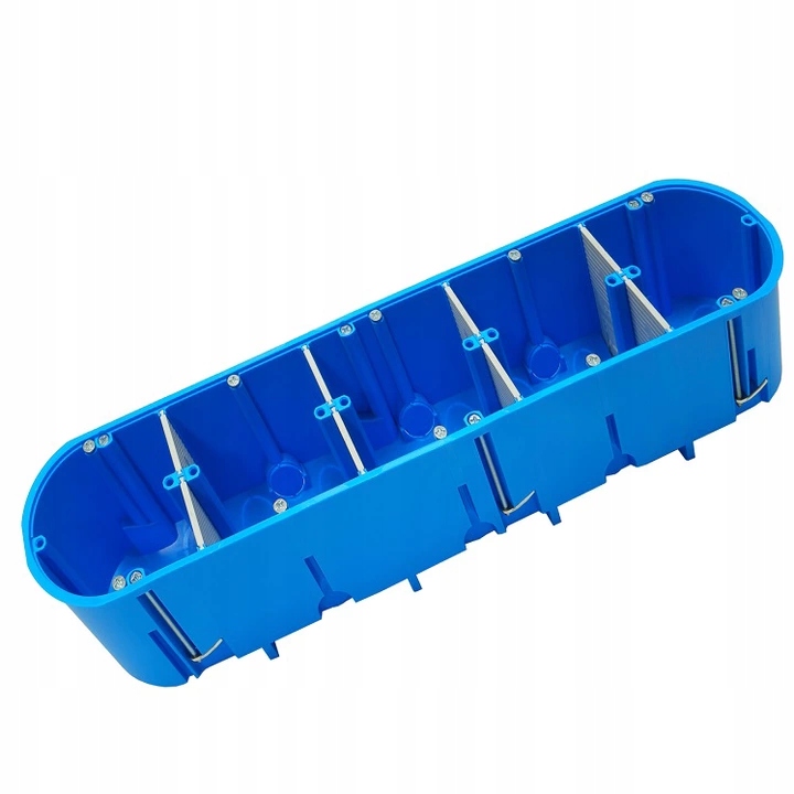 

Puszka p/t 5x60mm regips głęboka niebieska P5x60D