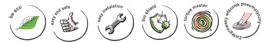 Franke Młynek do odpadów TE-75 Turbo Elite 134.0535.241 Linia Franke Turbo Elite TE