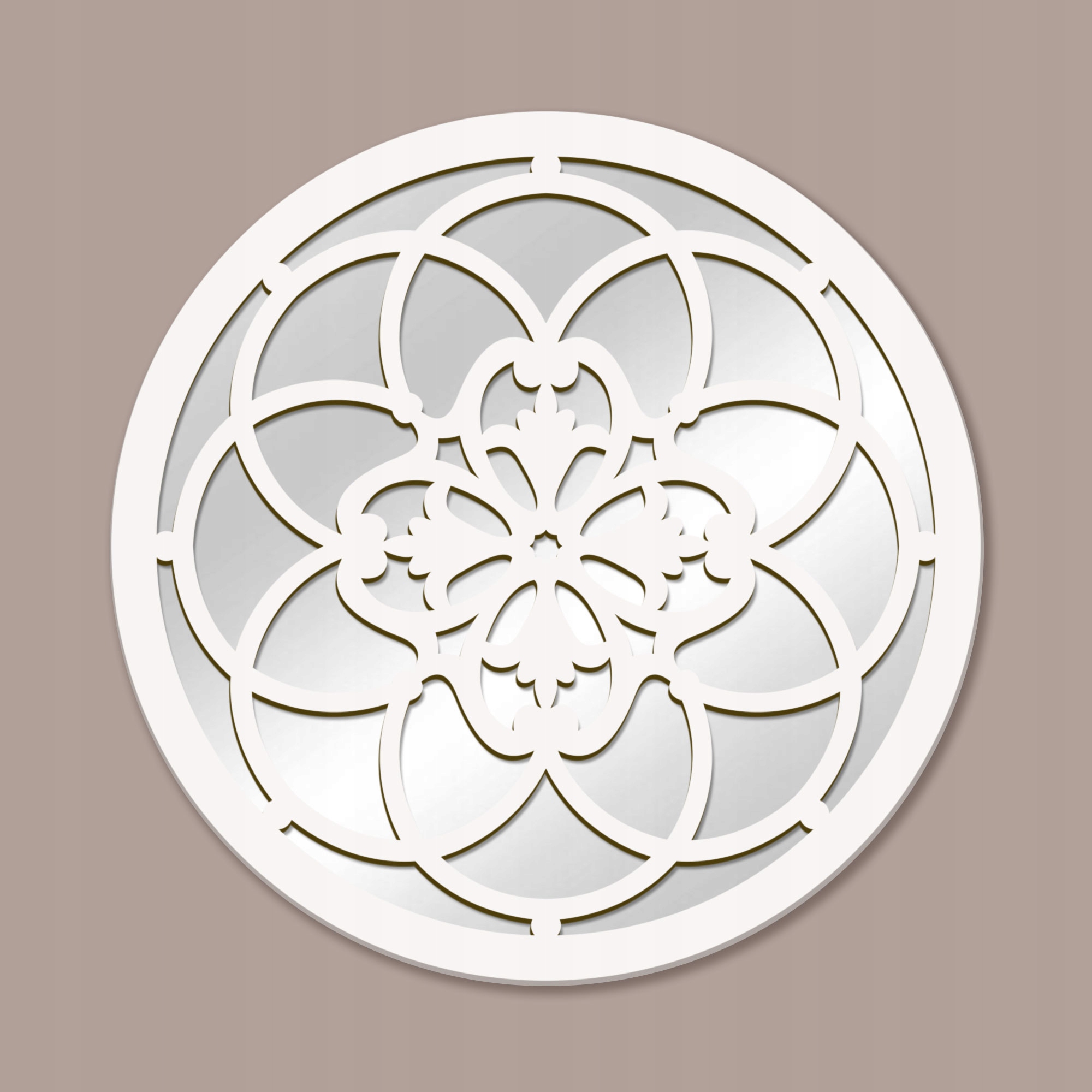 Lustro Ścienne TOSKANIA 60cm Szerokość 600 mm