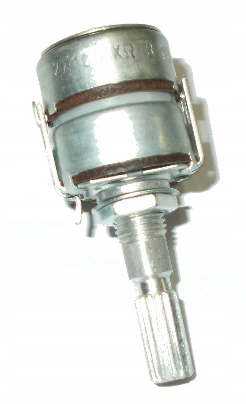 

Potencjometr Obrotowy Telpod 2x 100k B oś 25 25p6