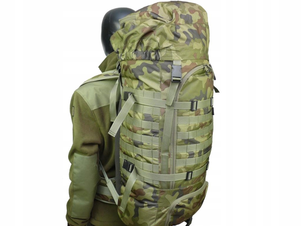 Plecak WOJSKOWY Turystyczny Trekking RIP-STOP 80L Wysokość 80 cm