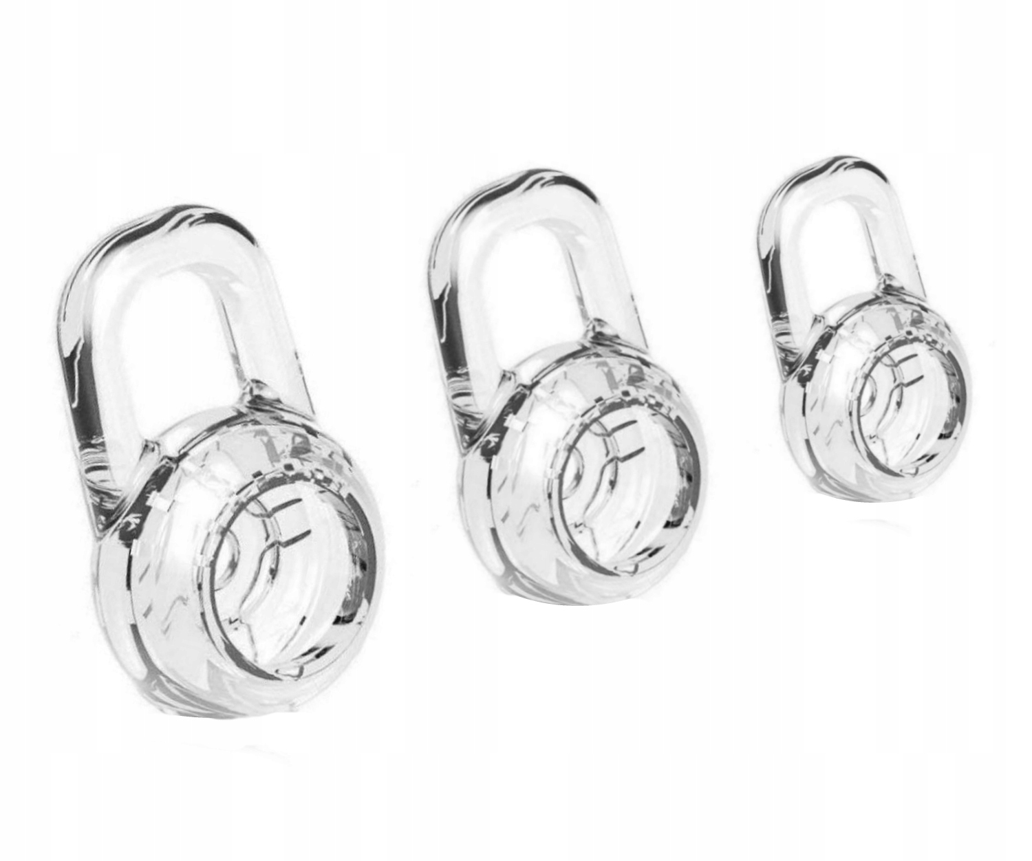 

3 x Gumka Słuchawki Bluetooth Plantronics S, M, L