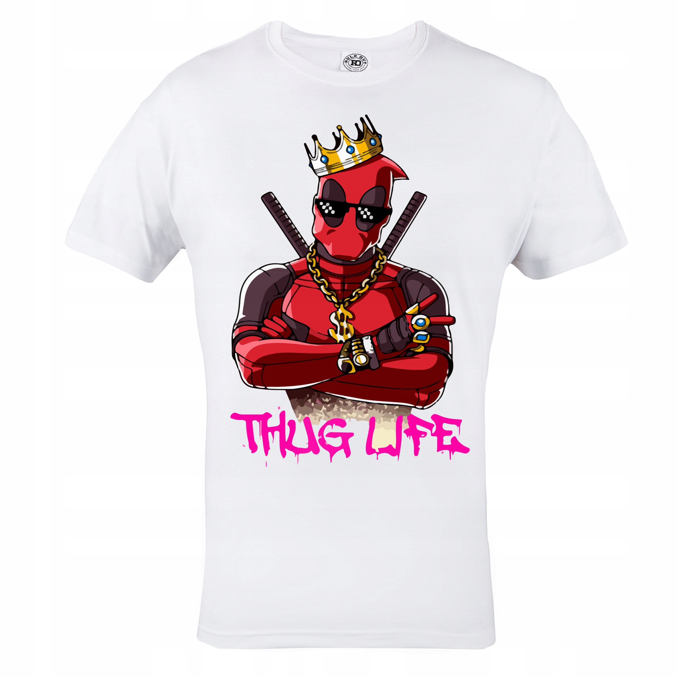 

Koszulka Bawełniana Deadpool Thug Life DP02