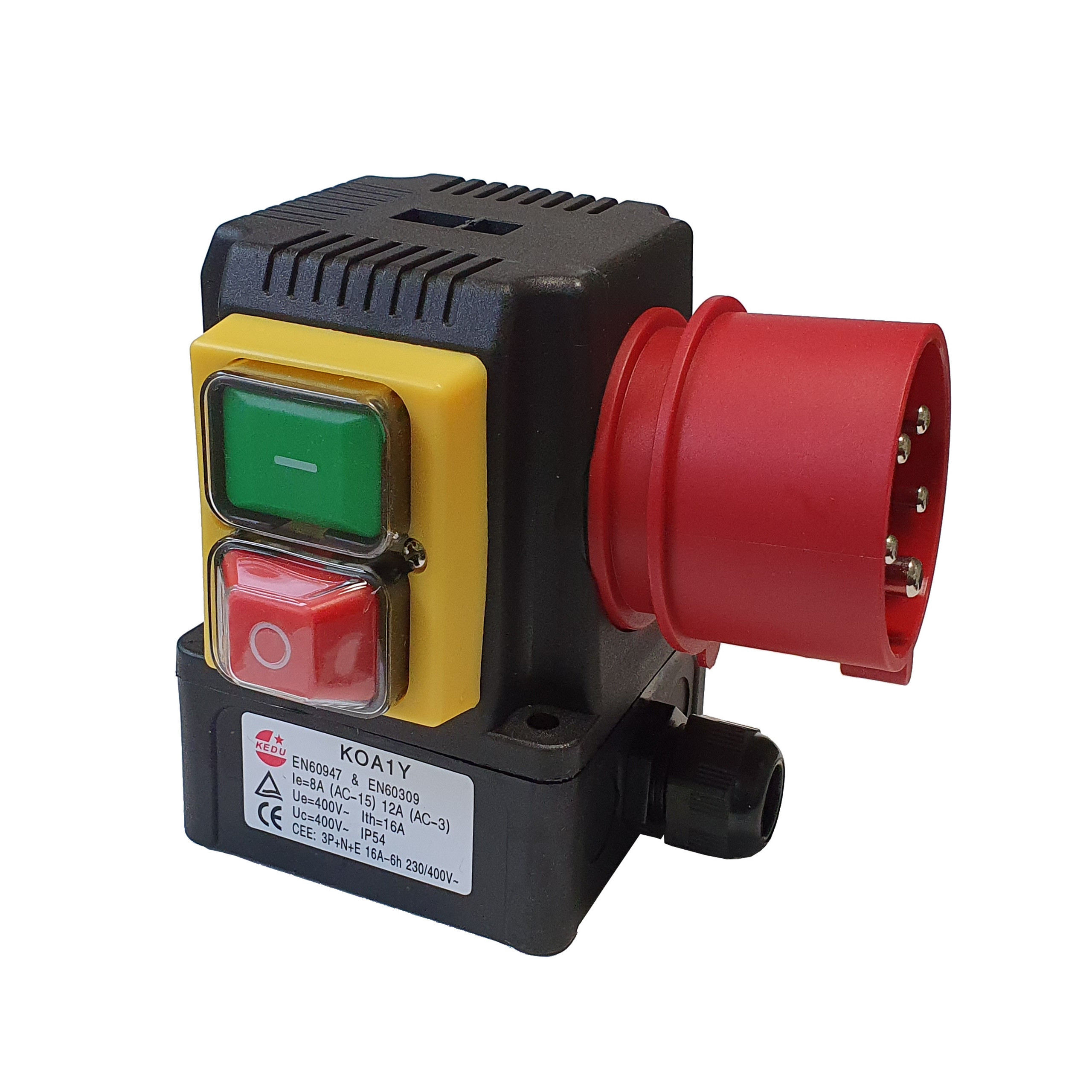 

Wyłącznik włącznik silnik 3 faz. 400V KOA1Y Kedu